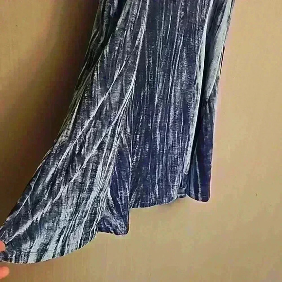 Wild Fable | Blue Velvet Mini Dress | size XS - Picture 3 of 10